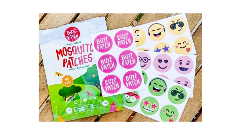 Amazon, mosquito patches, CANVA, summer camp