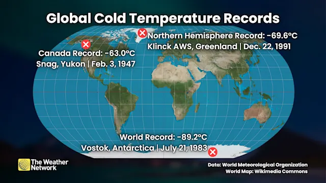 Wind chill of -96: Winter completely bottomed out this year - The ...