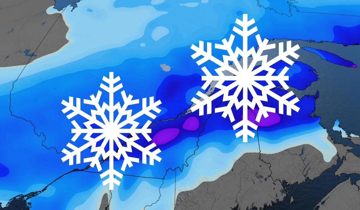 Bordée : une bonne dose de neige pour ces secteurs