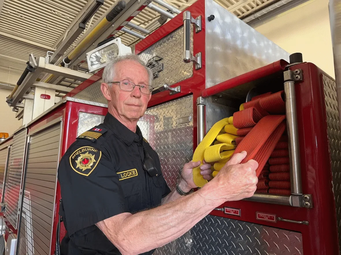 (CBC) Darrell Locke chief Shelburne Volunteer Fire Department