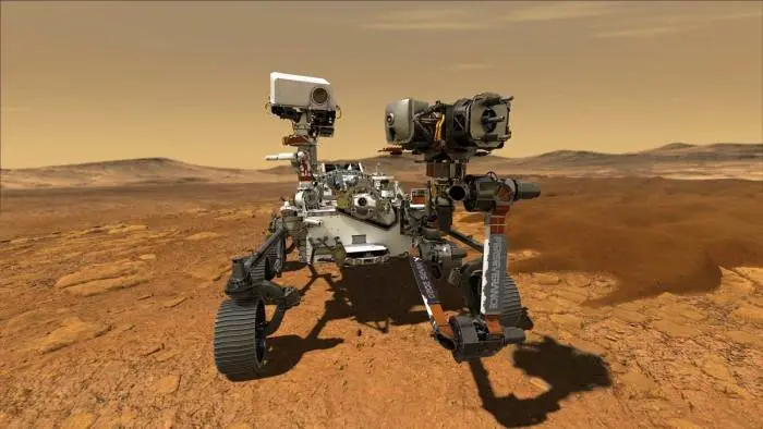 Images spectaculaires du rover Perseverance sur Mars