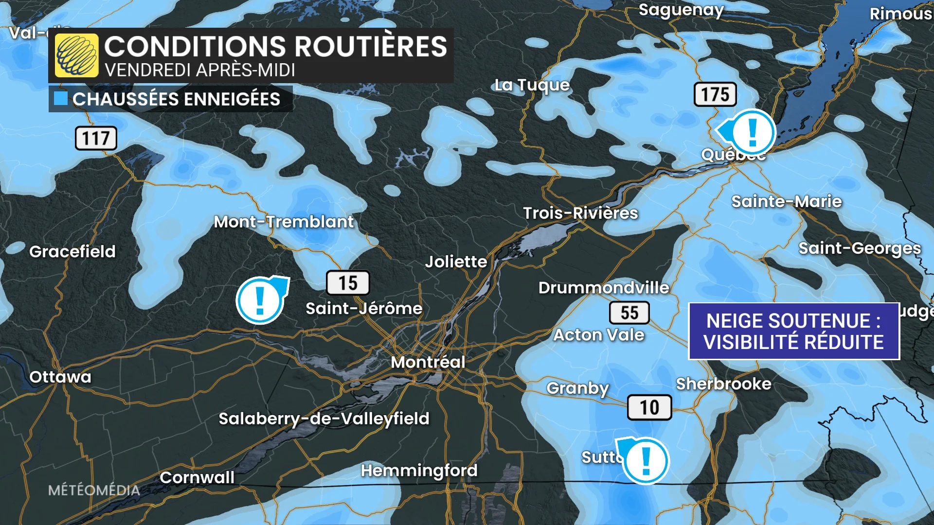 conditions routieres