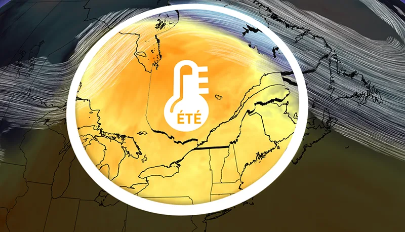 L'été 2021 parmi les plus chauds au pays