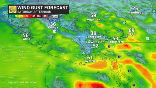 Pacific Low Bombards B.C. Coast With Snow, Rain And Intense Winds - The ...