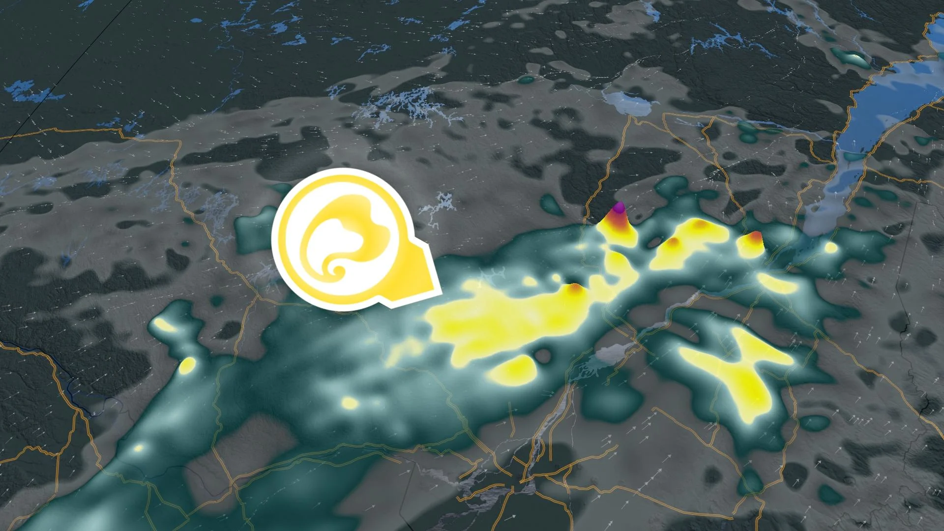 Alerte d'orages violents à Montréal