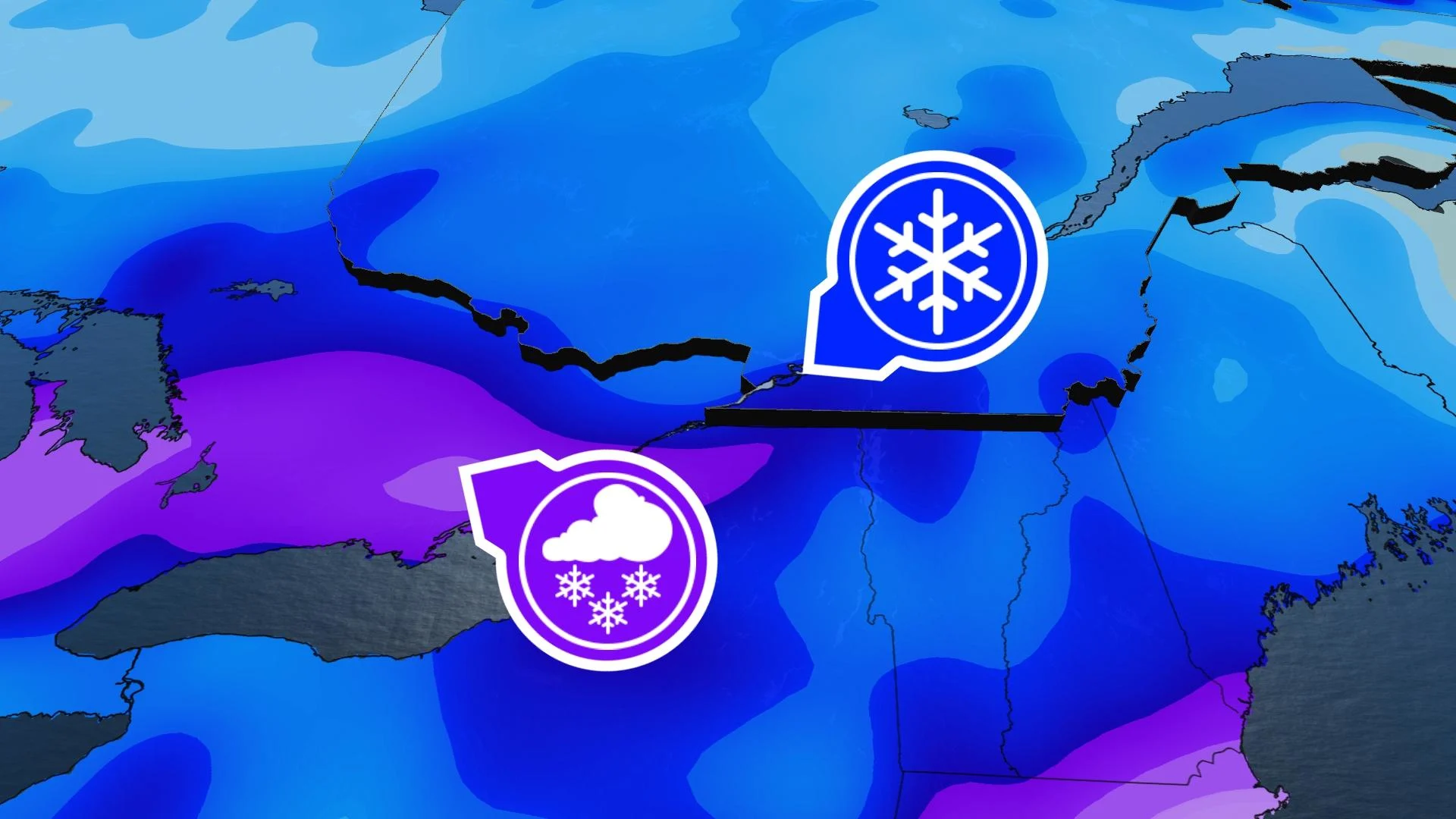 La neige prépare son retour au Québec