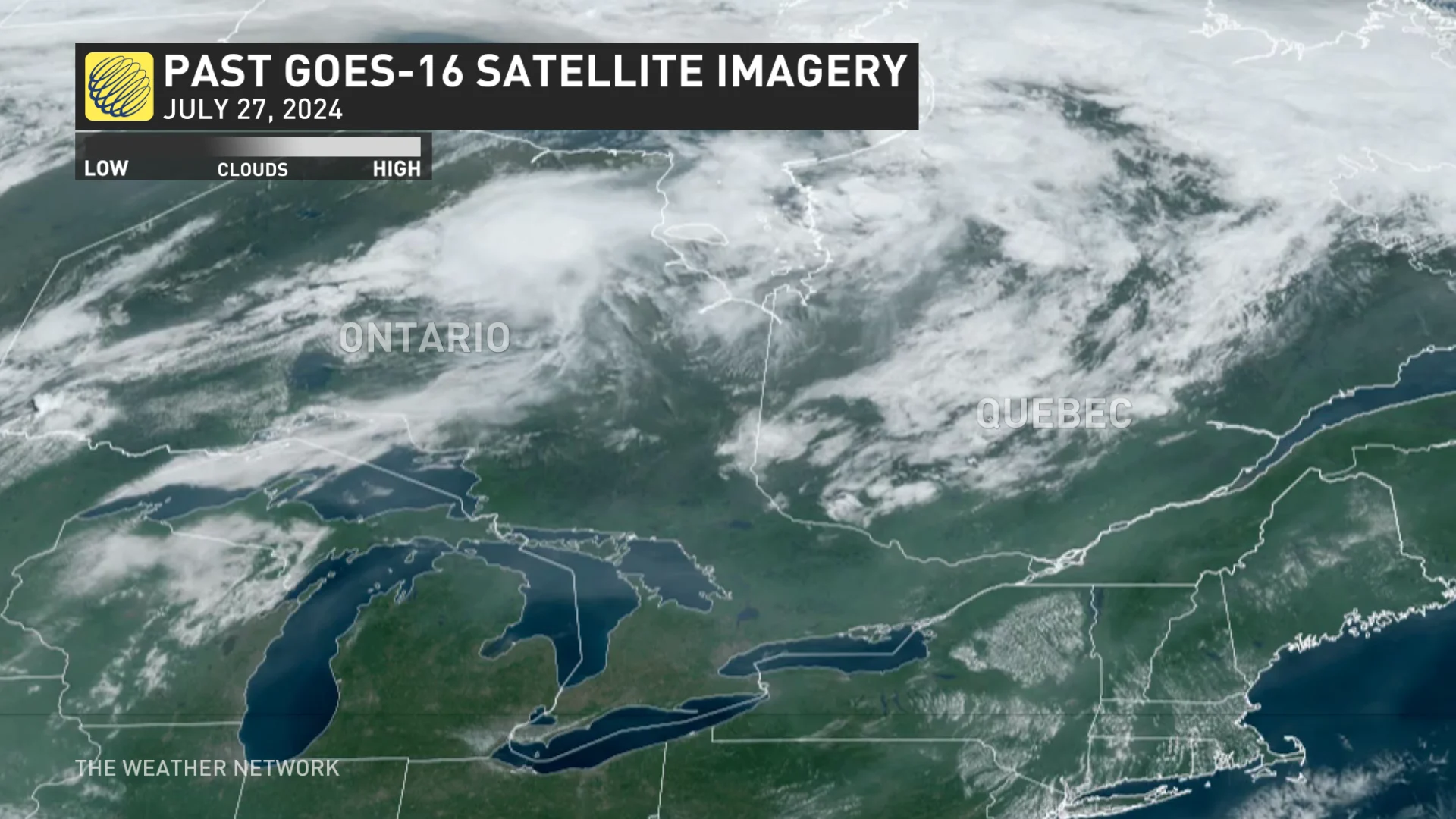 Ontario Quebec Satellite