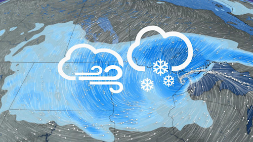 Dangerous travel on parts of the Trans-Canada amid heavy, blowing snow ...