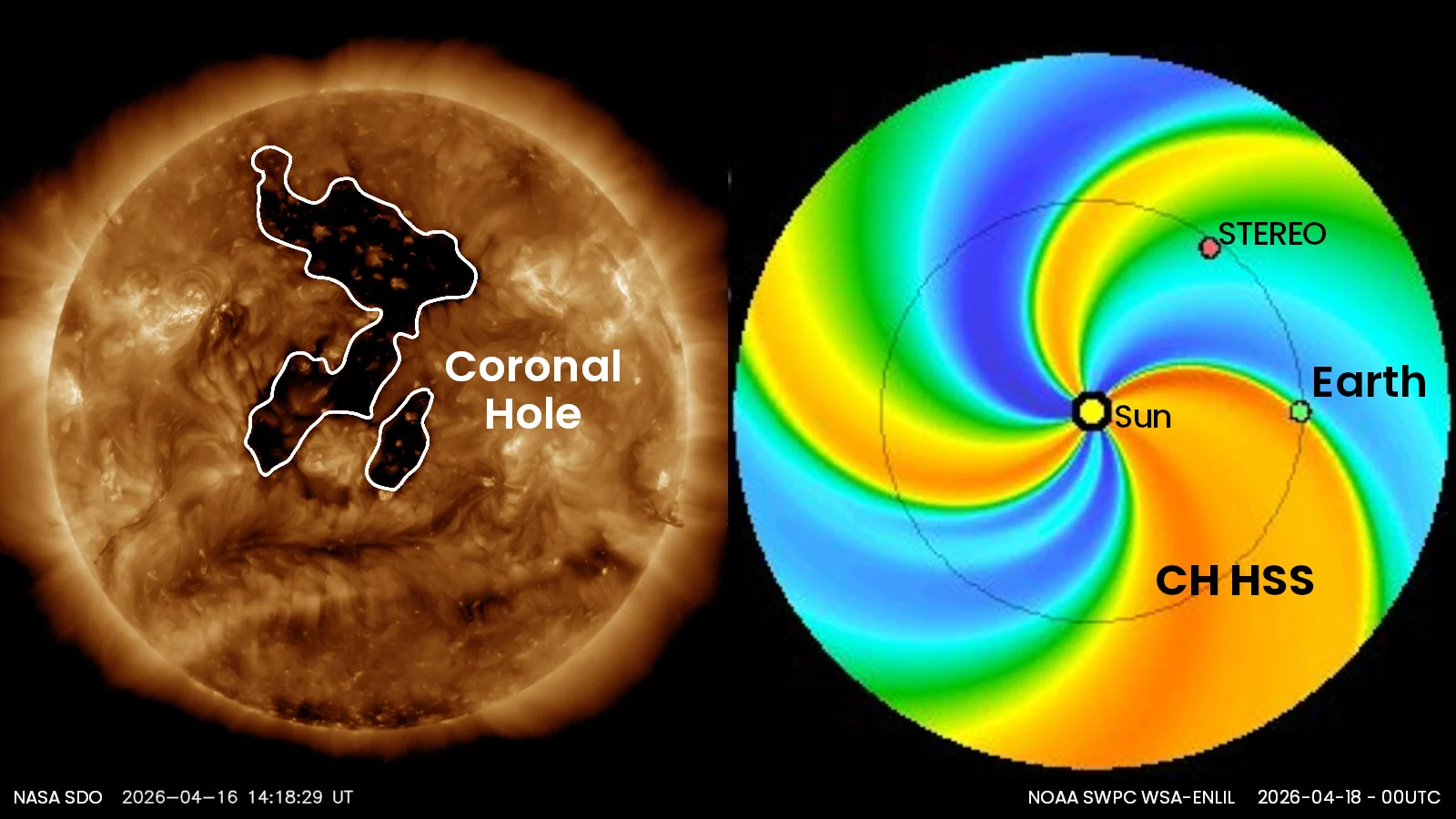 Coronal-Hole-and-CH-HSS-Apr-16-18-NASA-SDO-NOAA-SWPC