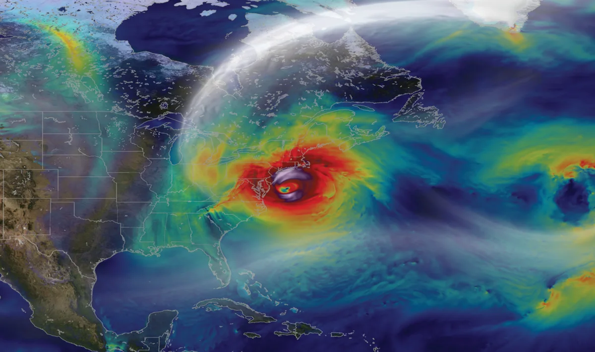 (NASA/GSFC) Hurricane Sandy's Wind Field