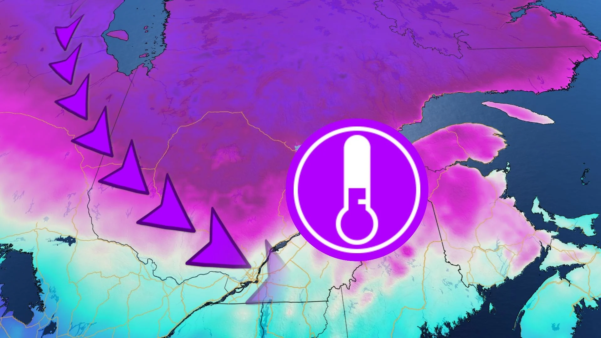 Choc intense : on va ressentir jusqu'à -25 au Québec