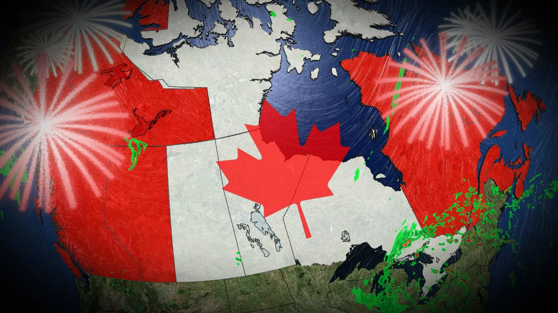 Forecast calls for flexible plans for your long Canada Day weekend