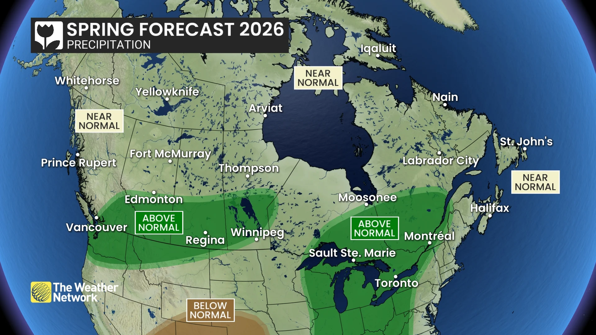 Spring Forecast Statement Canada's 2026 Spring Forecast - The Weather Network