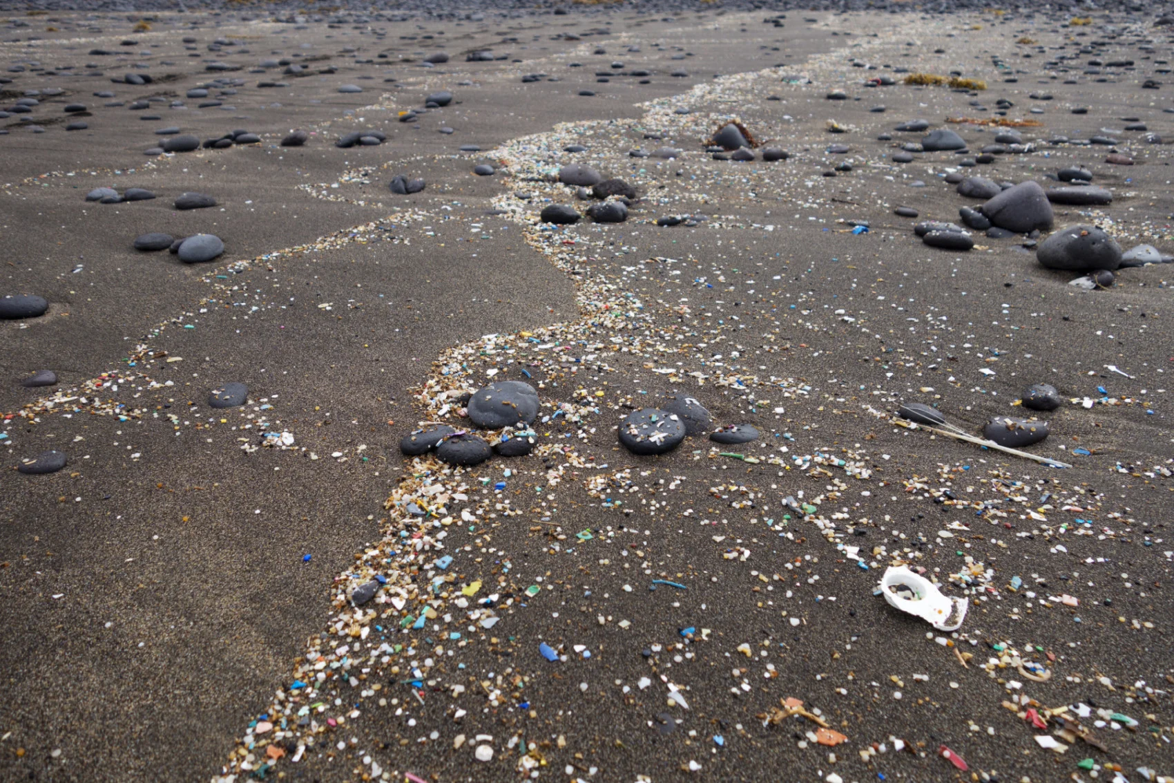 microplastics on a beach in the canary islands (Westend61/ Getty Images)