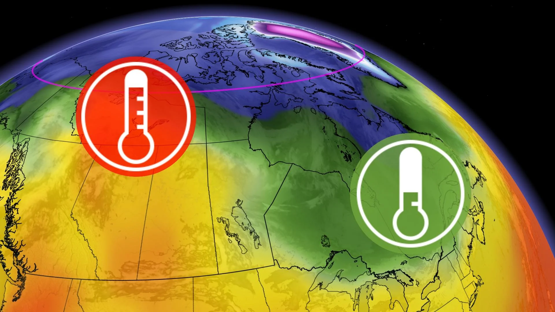 Il fait plus chaud dans le cercle arctique qu'à Montréal