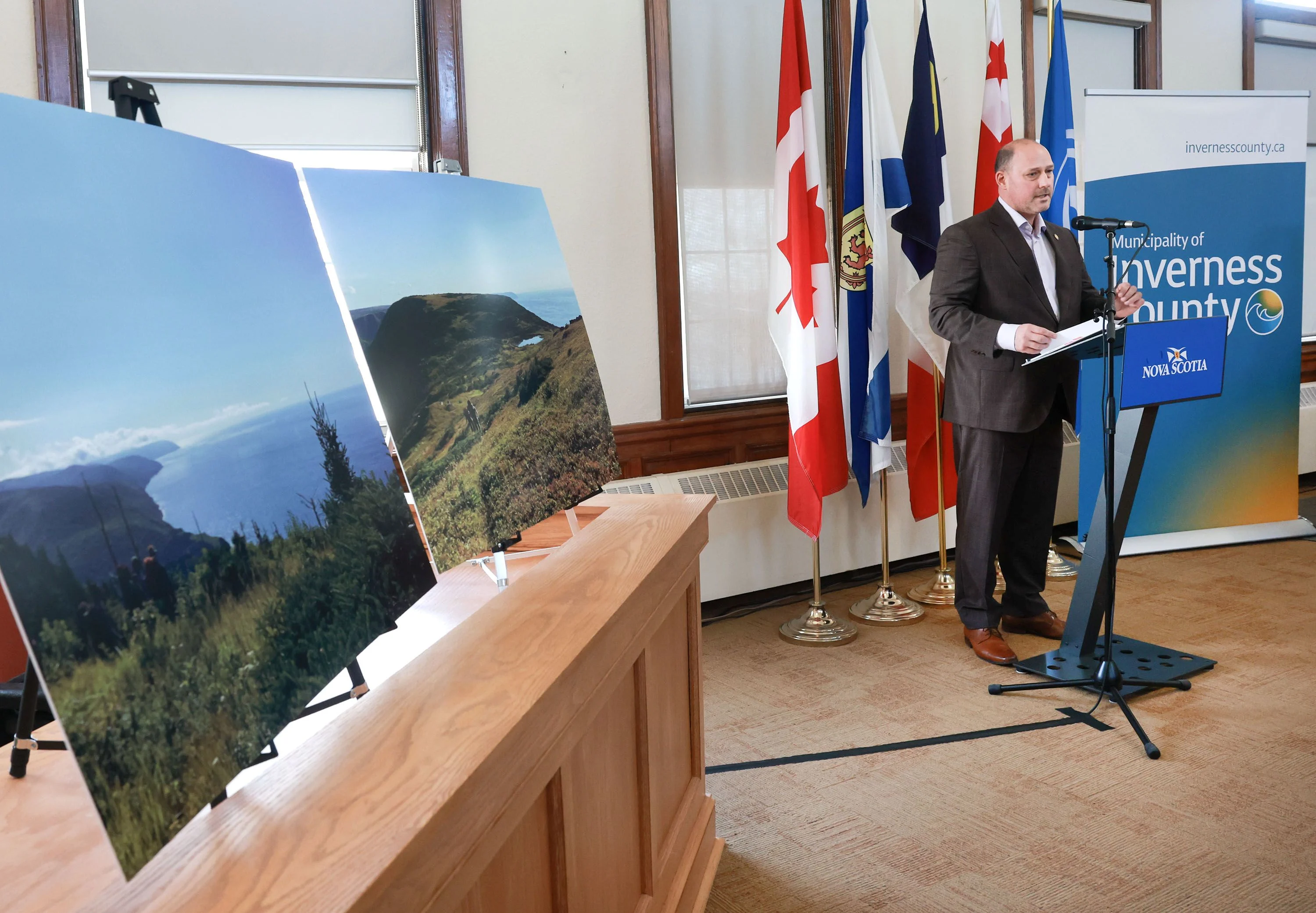 Cape Breton, N.S., trail funding/ Province of Nova Scotia