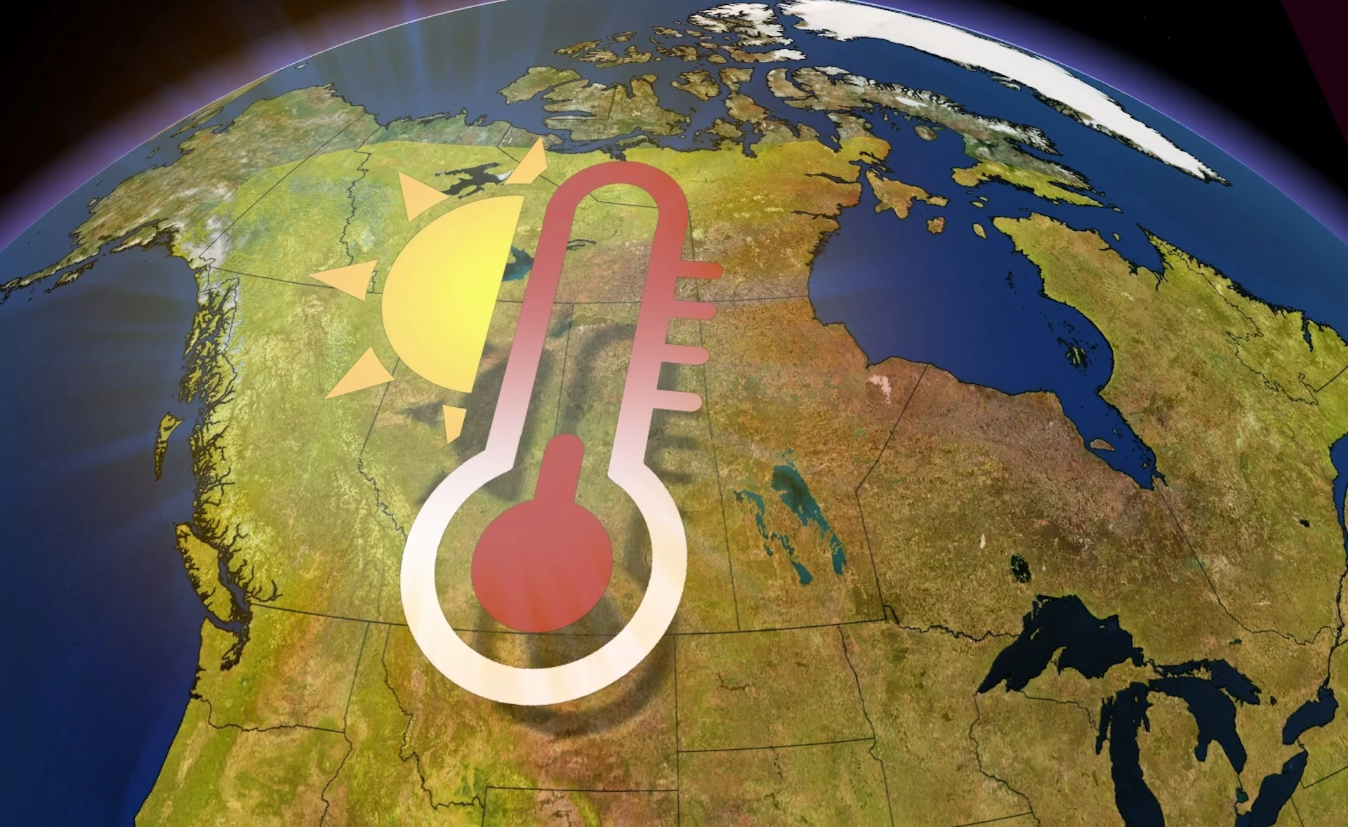 Human-driven climate change aided heat waves in Canada's West and North