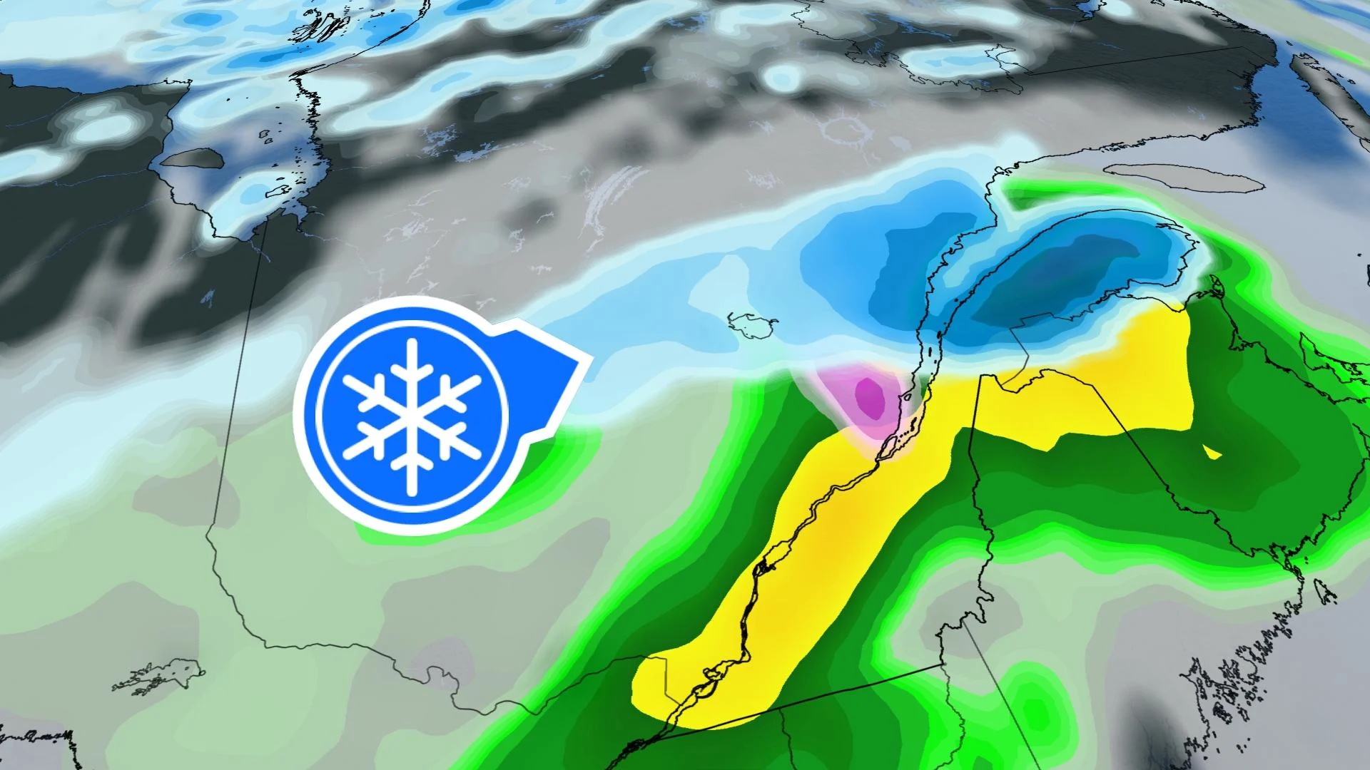 Les prochains systèmes pourraient apporter de la neige dans ces secteurs