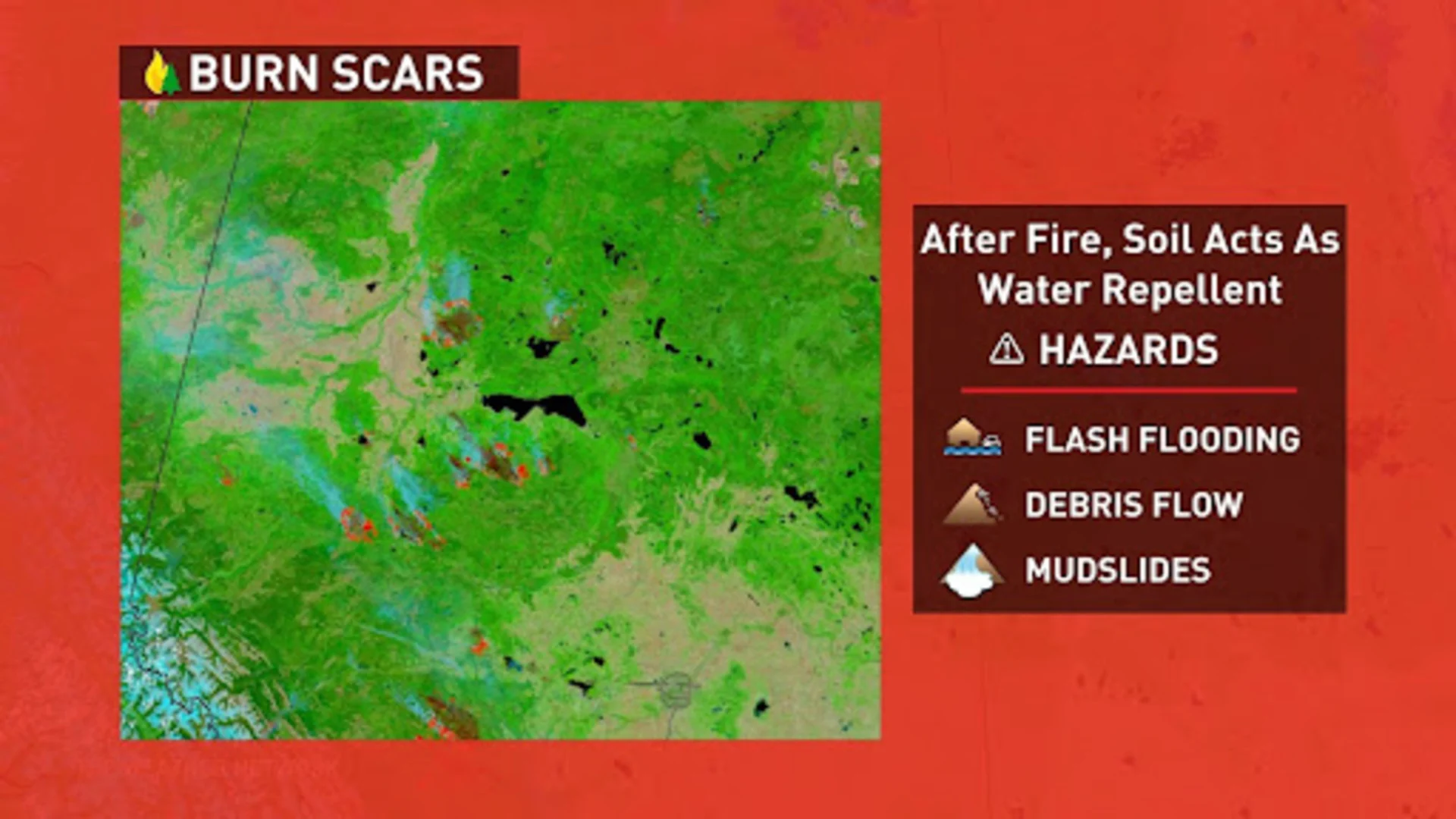 Burn scar