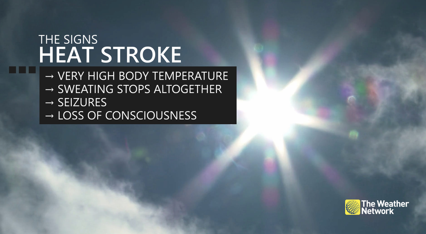 signs of heat stroke
