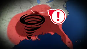 Risque de tornades en plein hiver : 20 millions de personnes sur le qui-vive. Détails ici.