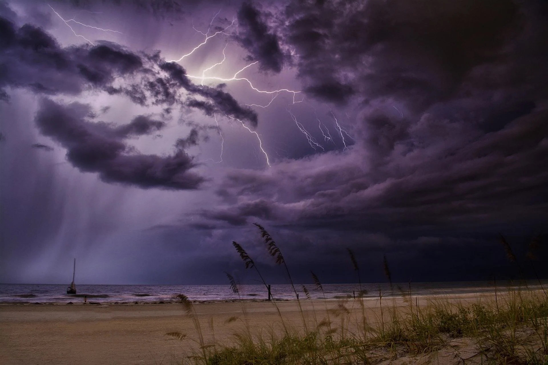 Grêle et pluie torrentielle sous les orages : voyez le pire secteur