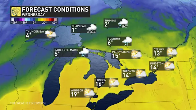 Parts of Ontario could see up to 40 cm of snow from sprawling winter ...