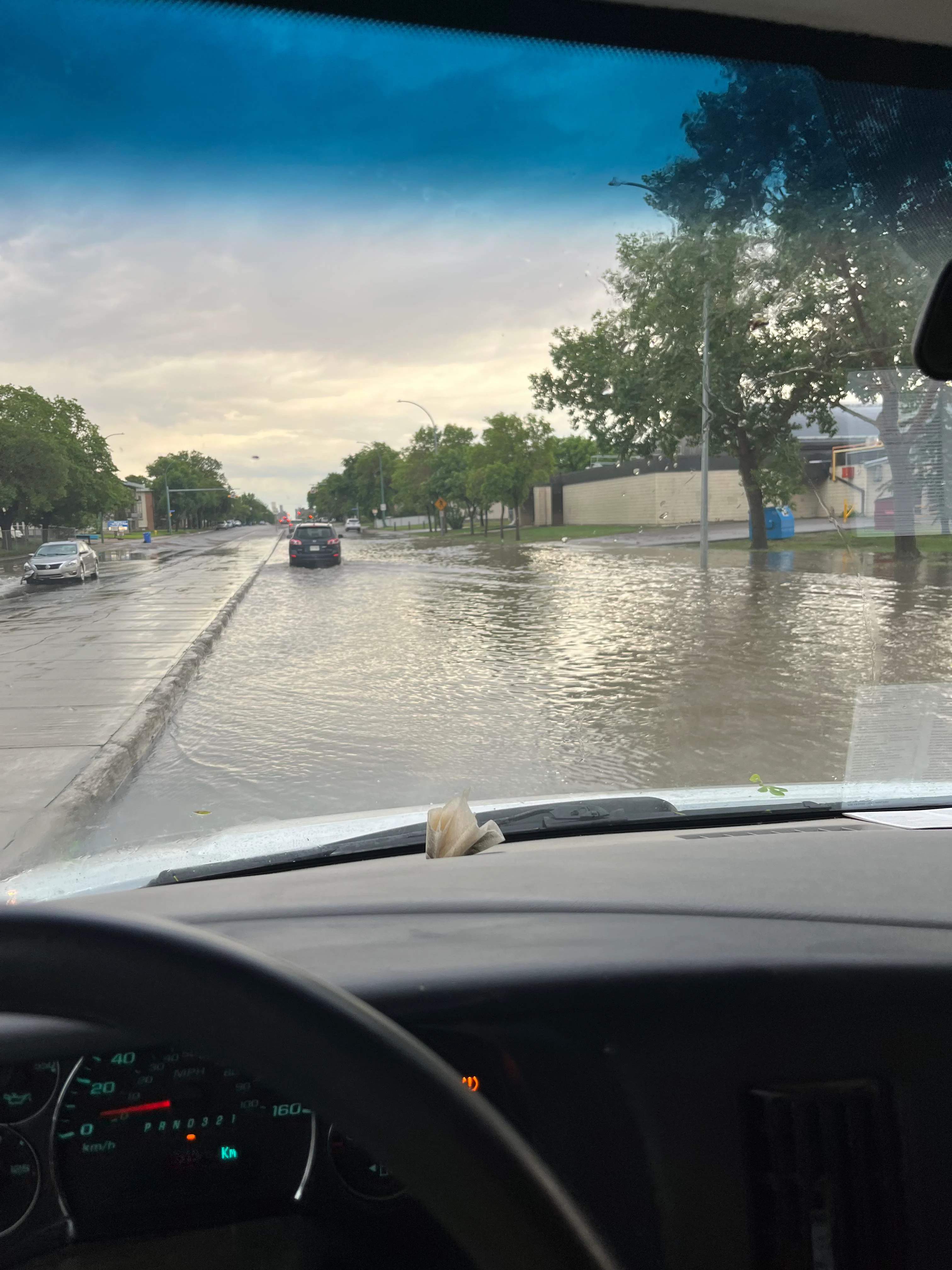 Elyse Kessel/Sumbitted: Flooding in Regina due to heavy rain. Shot taken: June 2, 2023 - 2